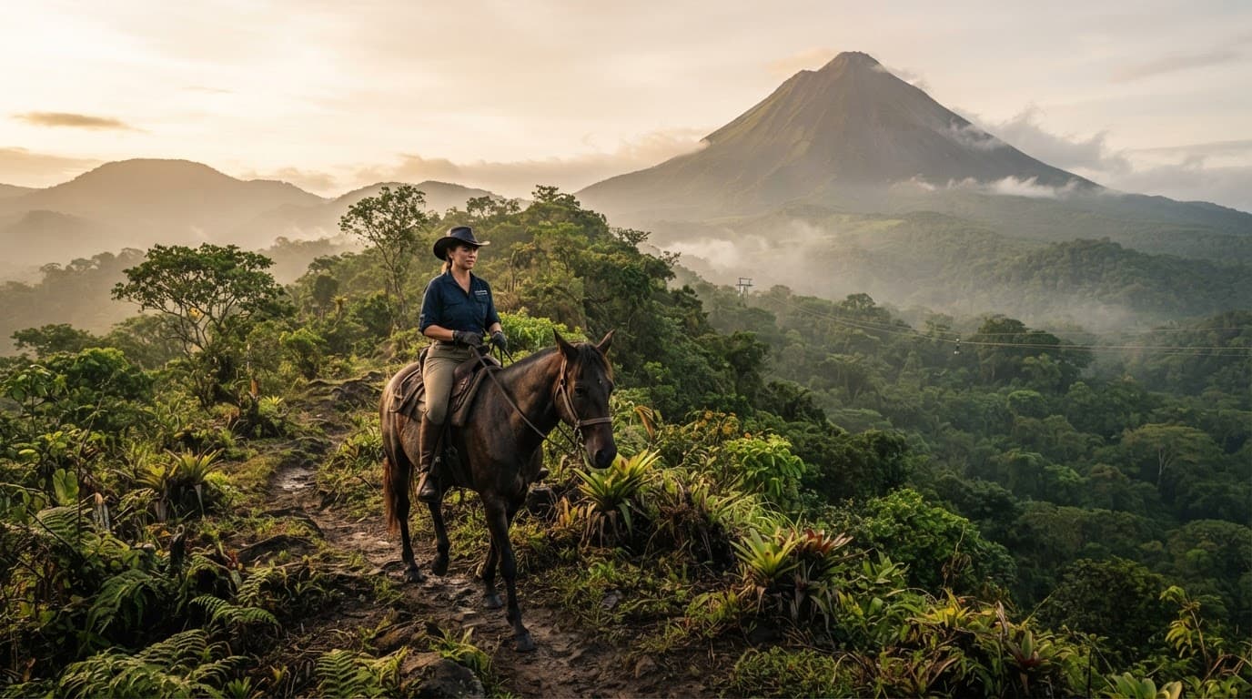 Adventure experience at Arenal Mundo Aventura in La Fortuna
